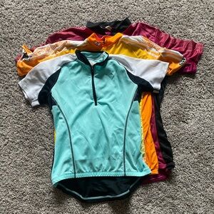 bundled - 3 quarter zip women’s cycling jerseys